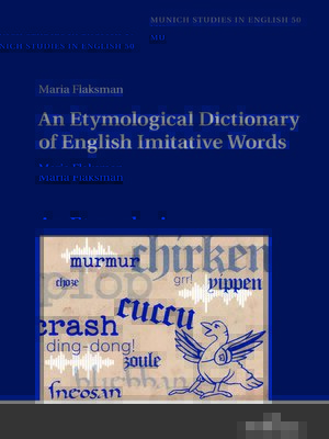 cover image of An Etymological Dictionary of English Imitative Words